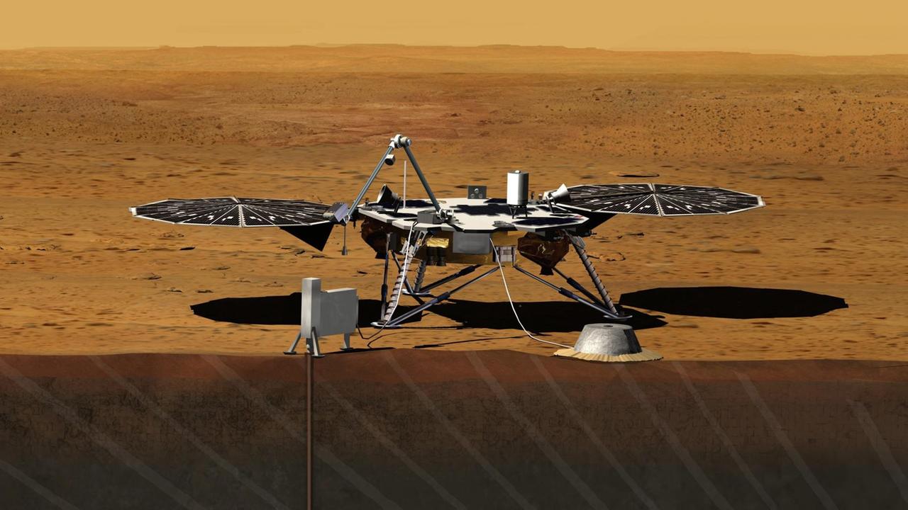 Weltraumfahrt - Insight schickt letztes Selfie vom Mars
