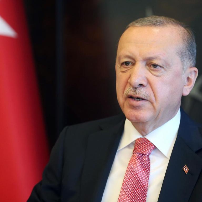 Der türkische Präsident Recep Tayyip Erdogan, aufgenommen am 12. Mai 2020 in Istanbul