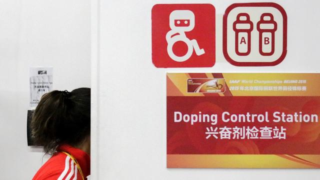 Dopingkontrolle in Peking
