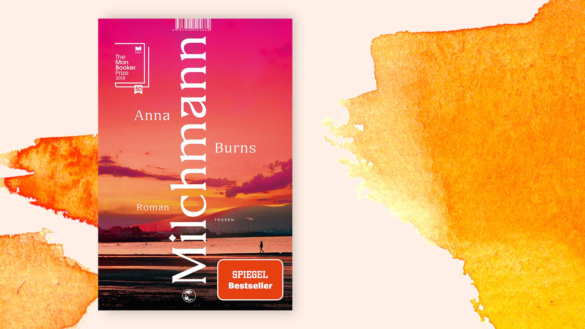 Das Cover von "Milchmann" auf orangefarbenem Hintergrund. Das Cover von "Milchmann" auf orangefarbenem Hintergrund.