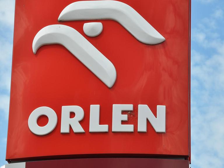 Das Logo des polnischen Mineralölkonzerns PKN Orlen