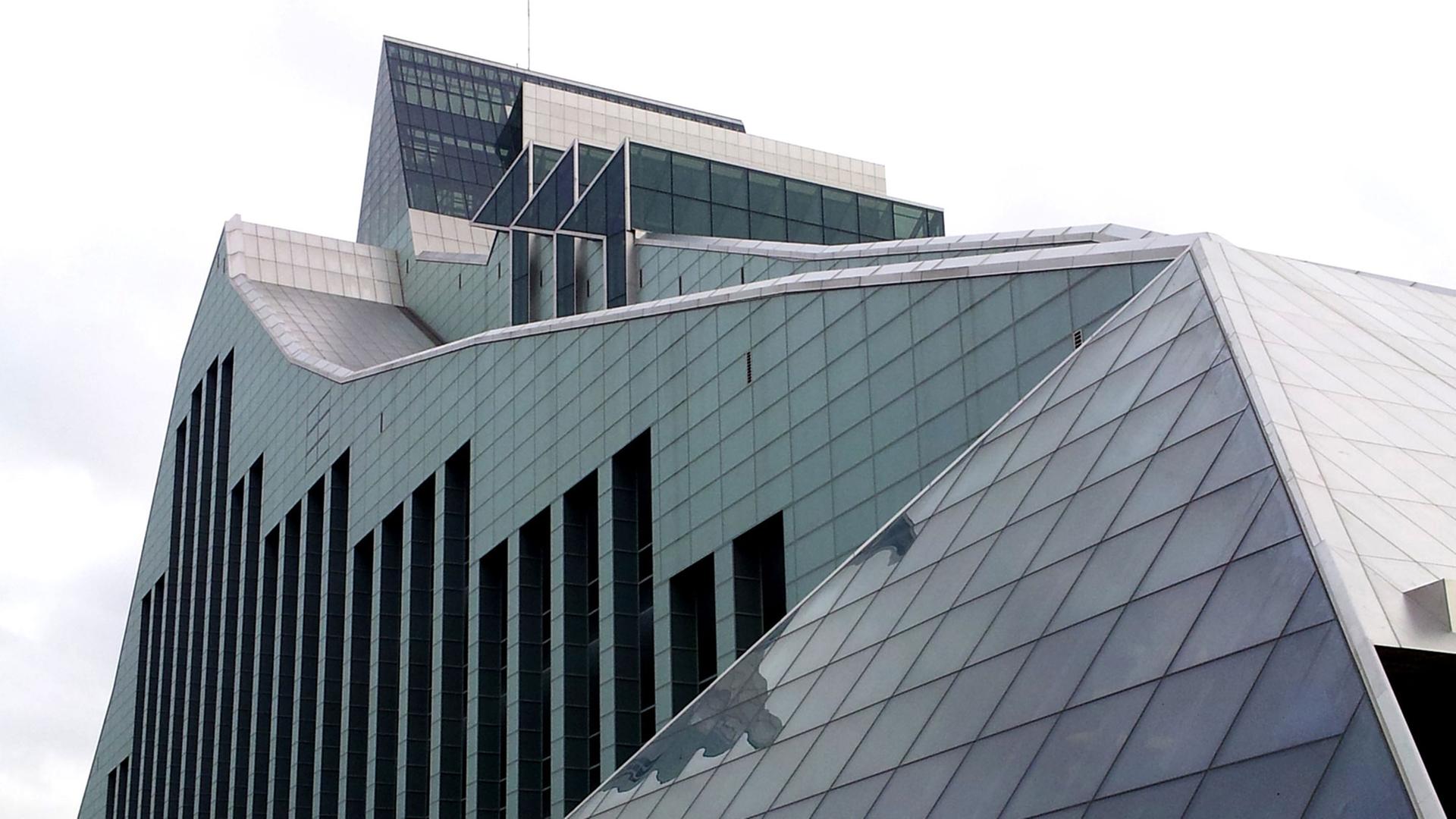 Die neue Nationalbibliothek in Riga.