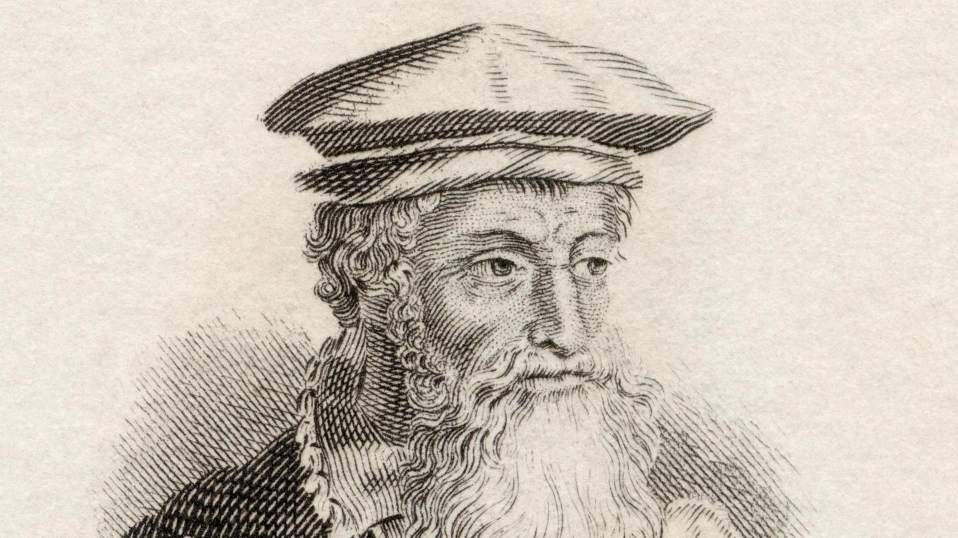 Der flämische Kartograph Gerhard Mercator (1512-1594)