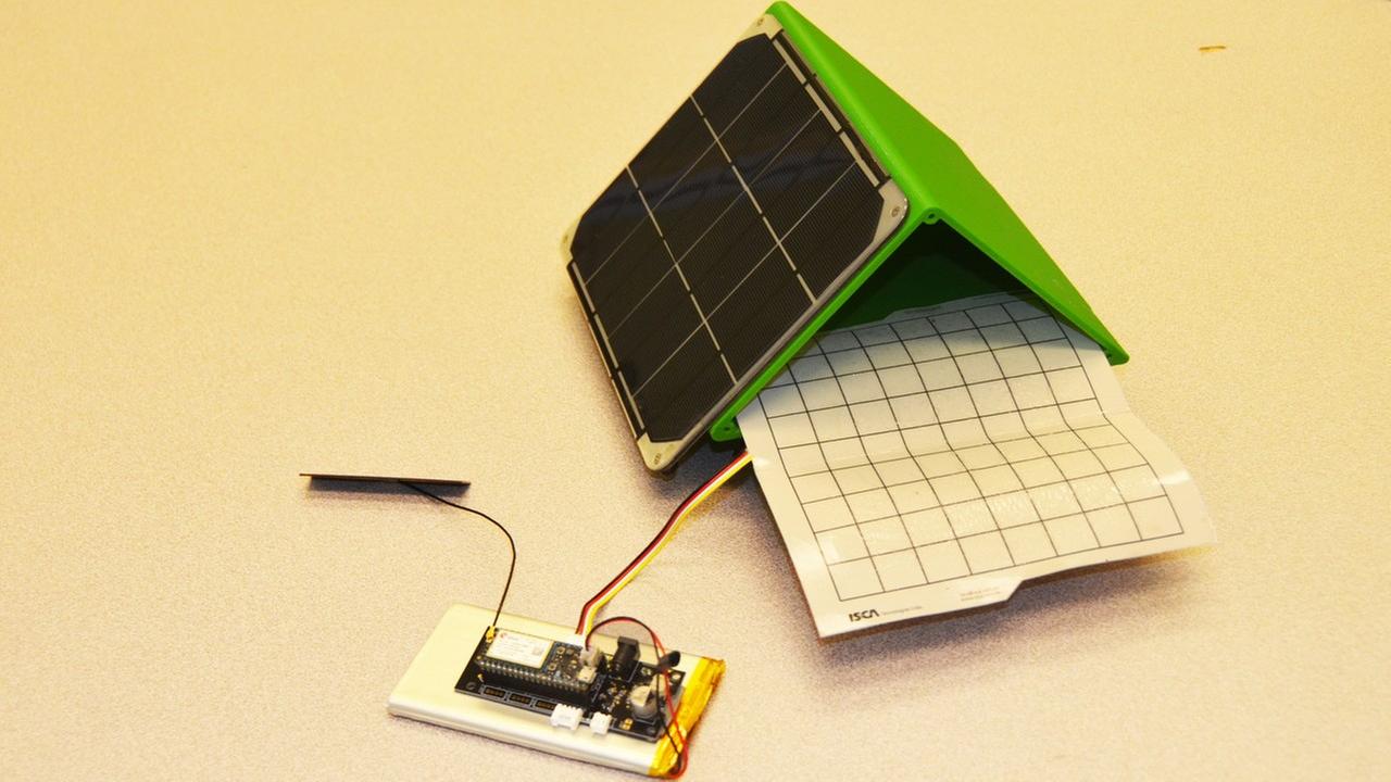 Dieser Prototyp soll bald automatisch Insekten auf Feldern erkennen. Dieser Prototyp soll bald automatisch Insekten auf Feldern erkennen.
