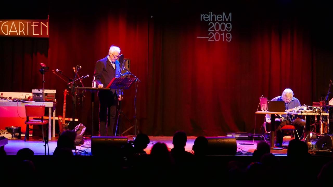 Das Duo Peter Blegvad und Anthony Moore Das Duo Peter Blegvad und Anthony Moore