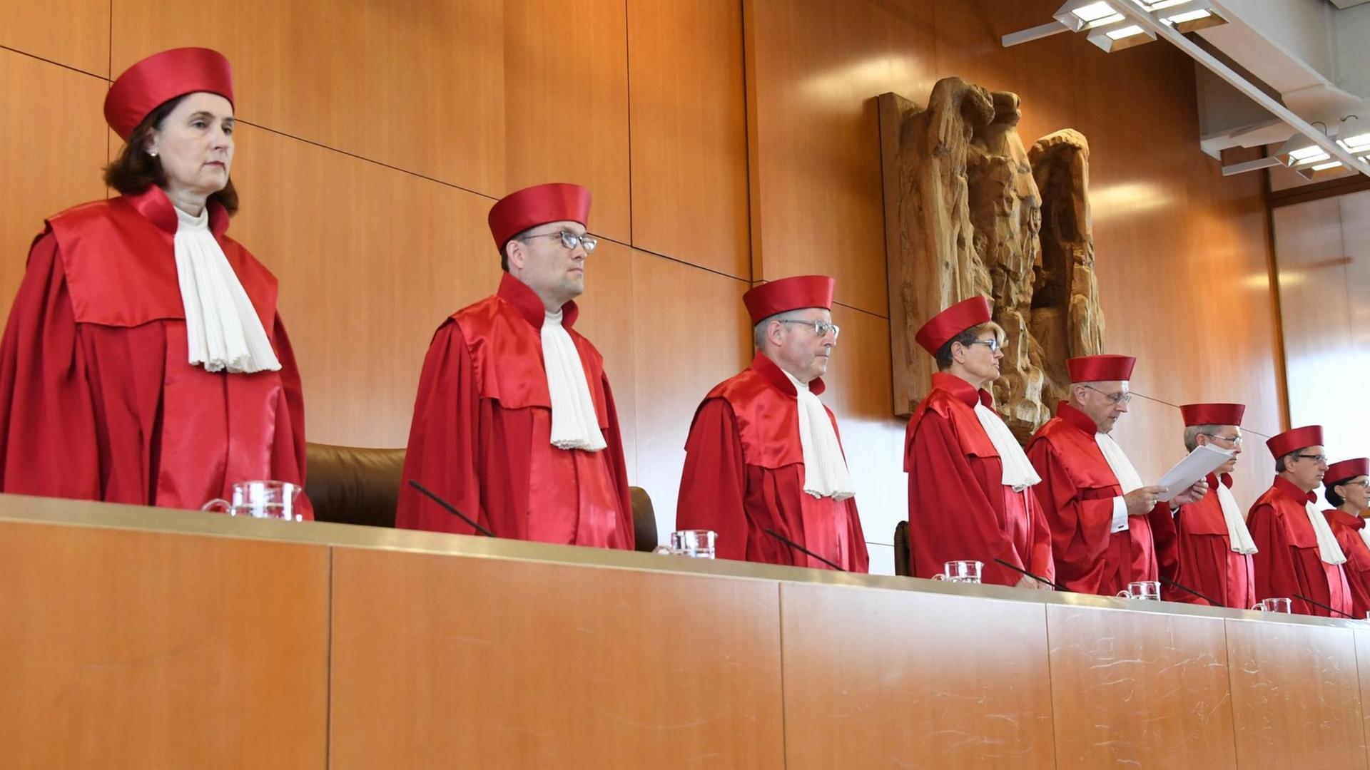 Die Richter des Bundesverfassungsgerichts. Die Richter des Bundesverfassungsgerichts.