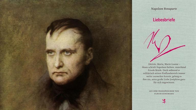 Eine Gemälde von Napoleon Bonaparte und seine "Liebesbriefe"