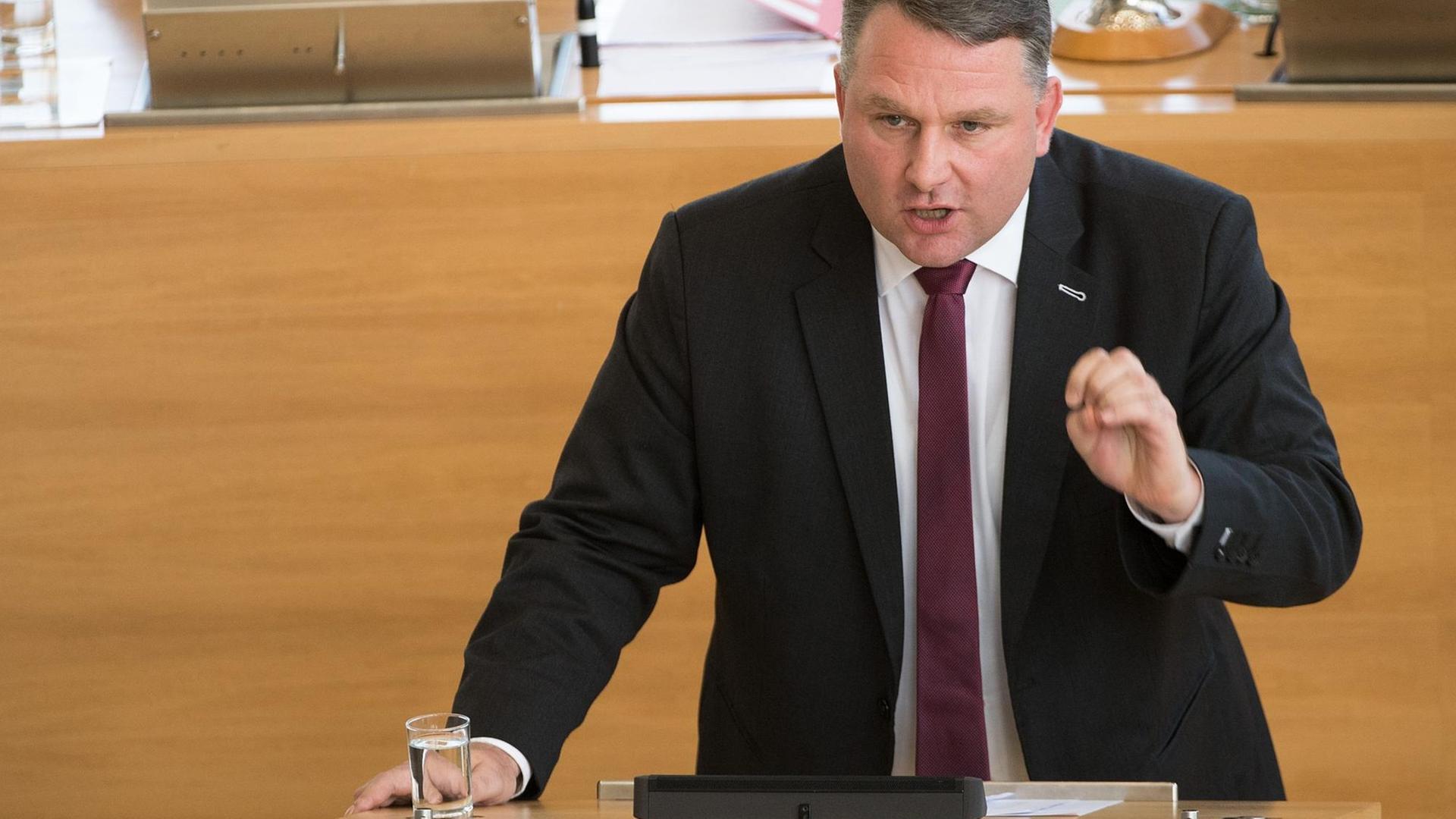 Der sächsische CDU-Fraktionsvorsitzende Christian Hartmann Der sächsische CDU-Fraktionsvorsitzende Christian Hartmann