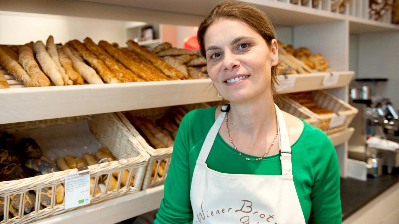 Sarah Wiener betrieb 2012 eine Bäckerei in Berlin