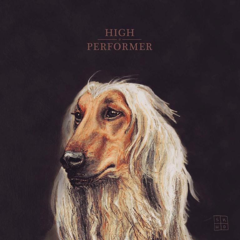 Das Plattencover von "High Performer" der Band 5KHD