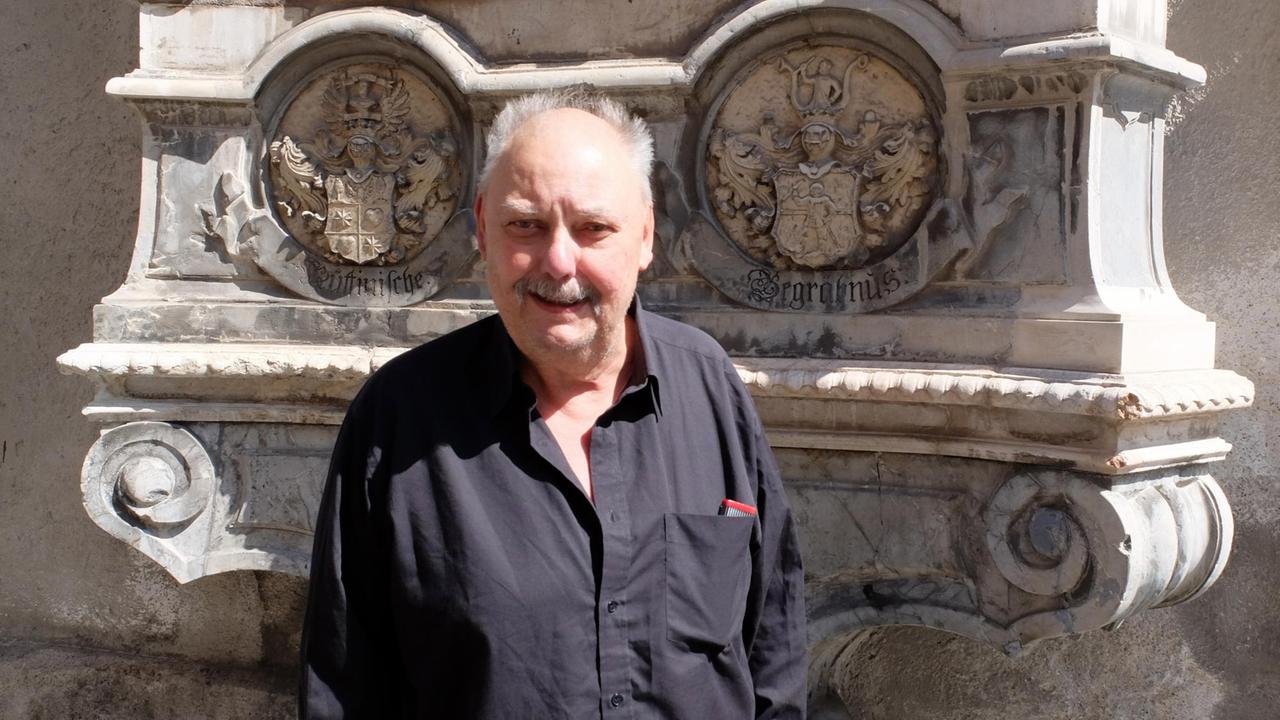 Der Schriftsteller, Drehbuchautor und Regisseur Frank Göhre in München beim 34. Filmfest Der Schriftsteller, Drehbuchautor und Regisseur Frank Göhre in München beim 34. Filmfest