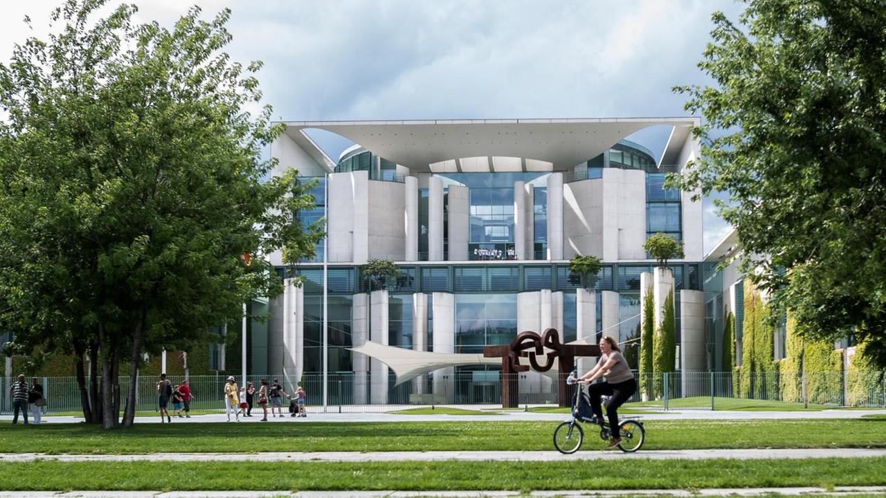 Das Bundeskanzleramt in Berlin Das Bundeskanzleramt in Berlin