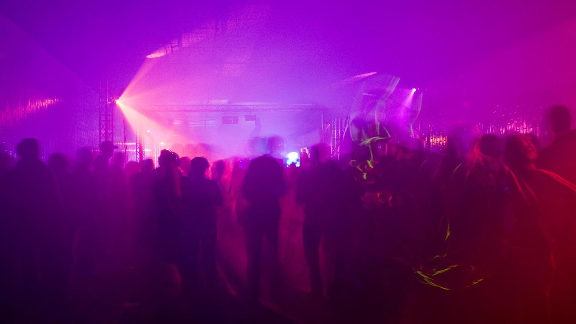 Musikfans bei einem Konzert Musikfans bei einem Konzert