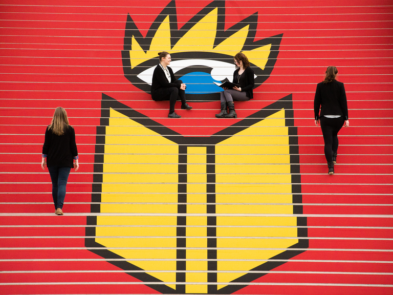Das neu gestaltete Logo der Leipziger Buchmesse