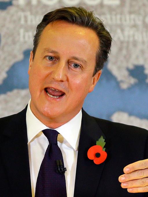Der britische Premierminister David Cameron erläutert im Chatham house seine Ideen zur Reform der EU.