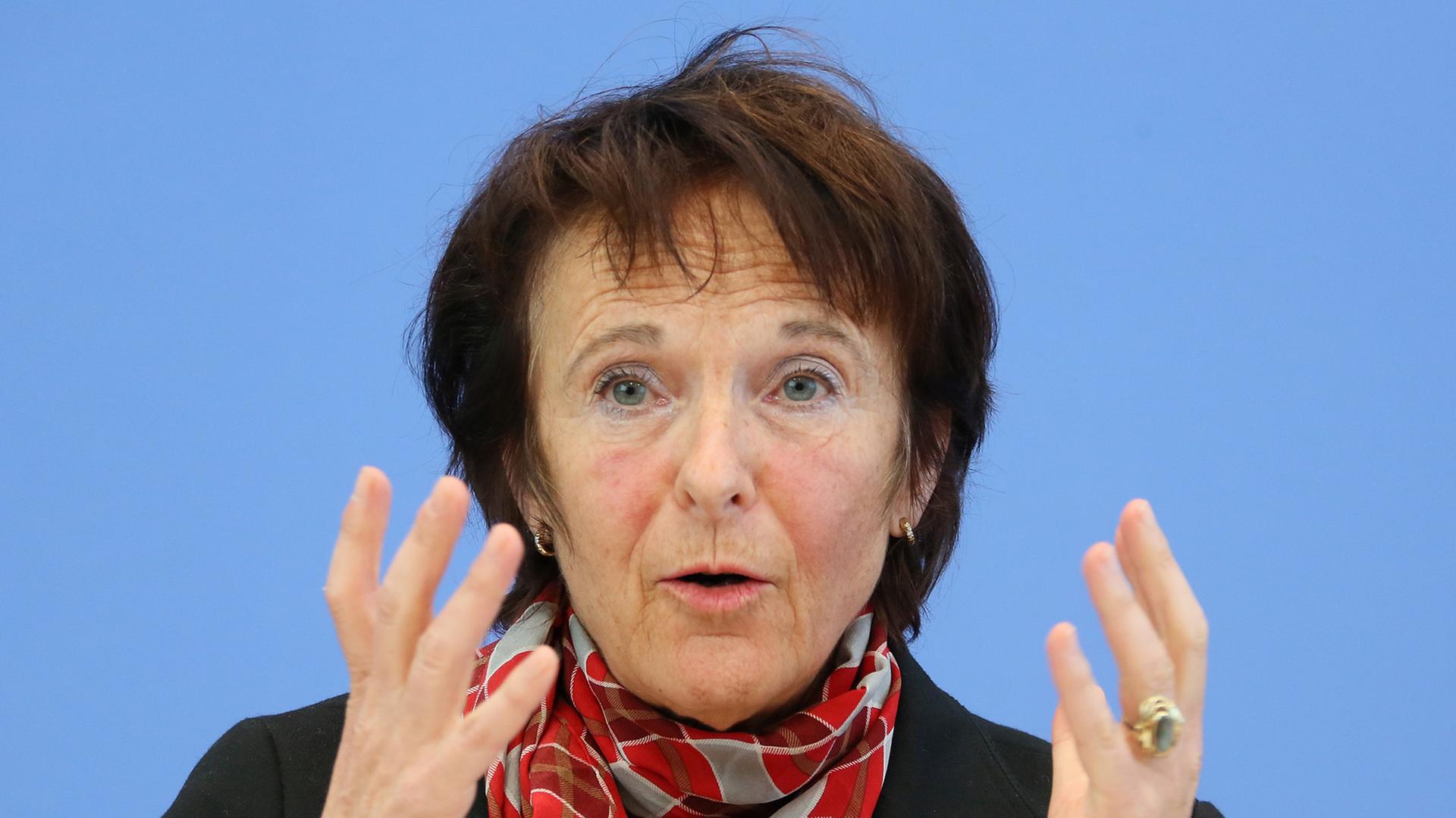 Die Präsidentin des Umweltbundesamtes, Maria Krautzberger.