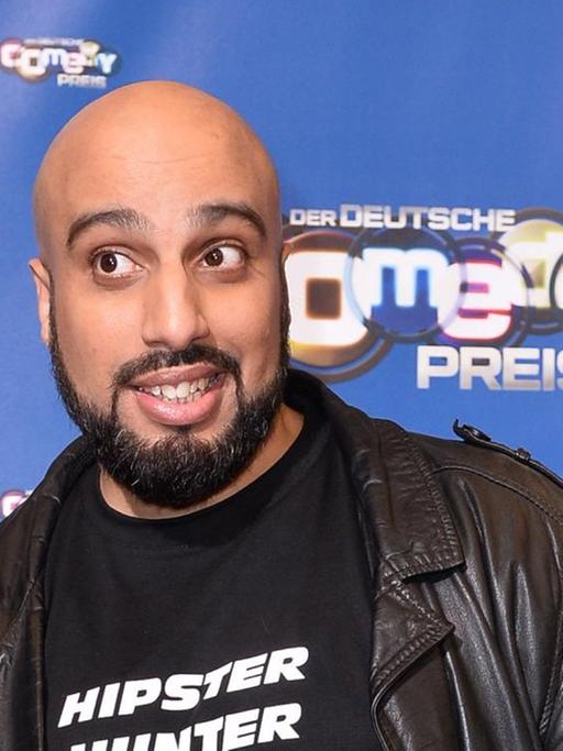 Der Comedian Abdelkarim Zemhoute beim Deutschen Comedy Preis.