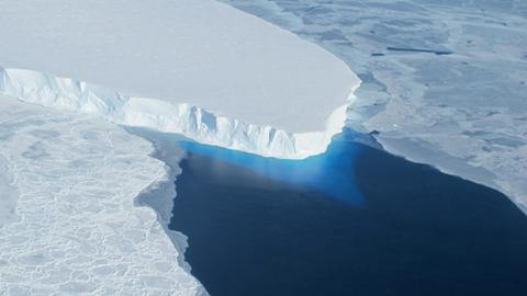 Eisschollen in der Antarktis 