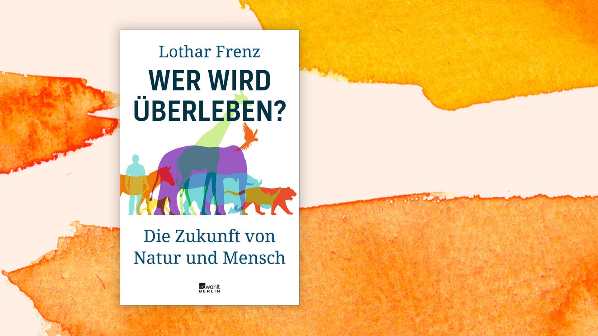 Das Buchcover "Wer wird überleben?" von Lothar Frenz ist vor einem grafischen Hintergrund zu sehen. Das Buchcover "Wer wird überleben?" von Lothar Frenz ist vor einem grafischen Hintergrund zu sehen.