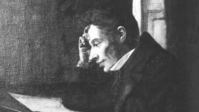Der dänische Philosoph Sören Kierkegaard