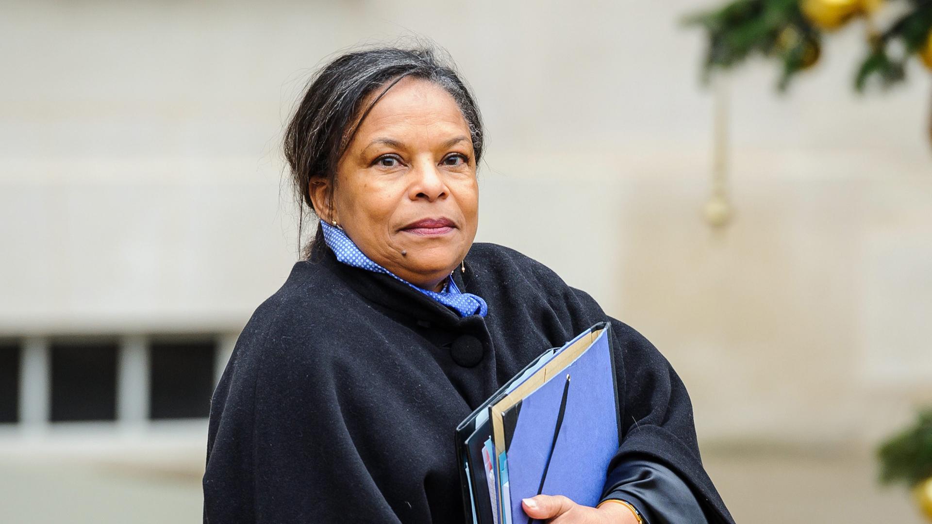 Die französische Justizministerin Christiane Taubira am 23. Dezember 2013.