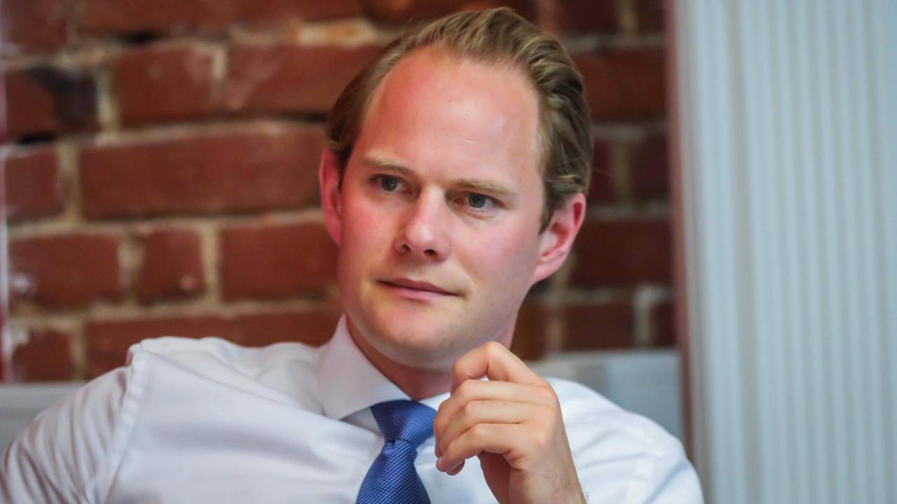 Steffen Kanitz bei einem Interview Steffen Kanitz bei einem Interview