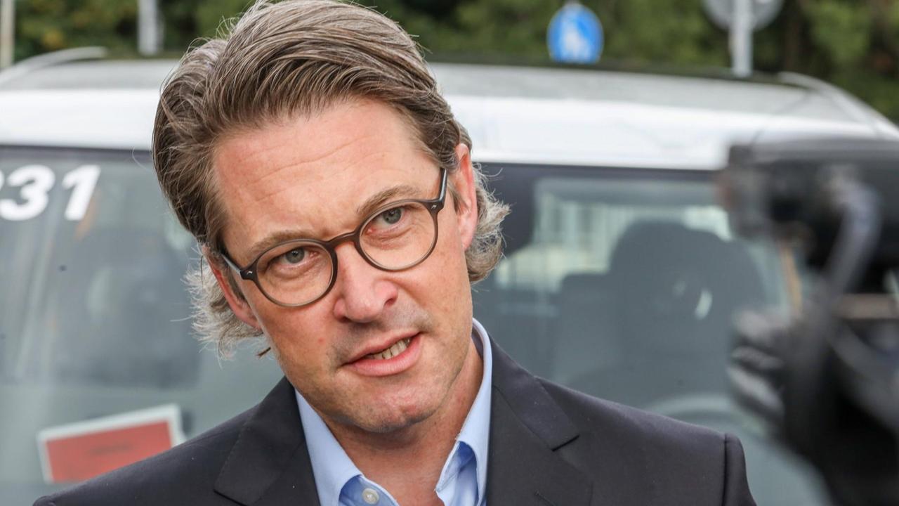 Andreas Scheuer CSU, Bundesminister für Verkehr und digitale Infrastruktur Andreas Scheuer CSU, Bundesminister für Verkehr und digitale Infrastruktur