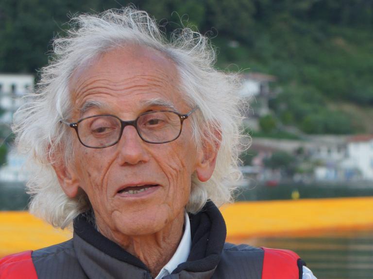 Der Künstler Christo im Juni 2016 in Italien