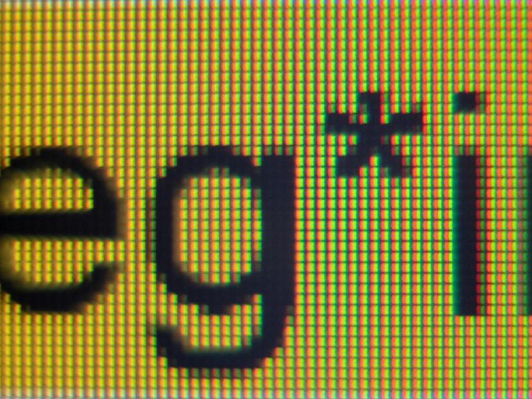 Auf einem Computerbildschirm steht „leg*in“