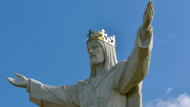 Die Jesus-Statue im polnischen Swiebodzin ist 36 Meter hoch.