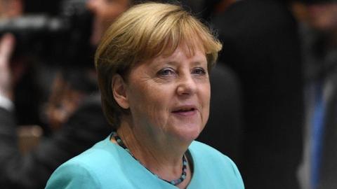 Bundeskanzlerin Angela Merkel beim G20-Gipfel in Hangzhou
