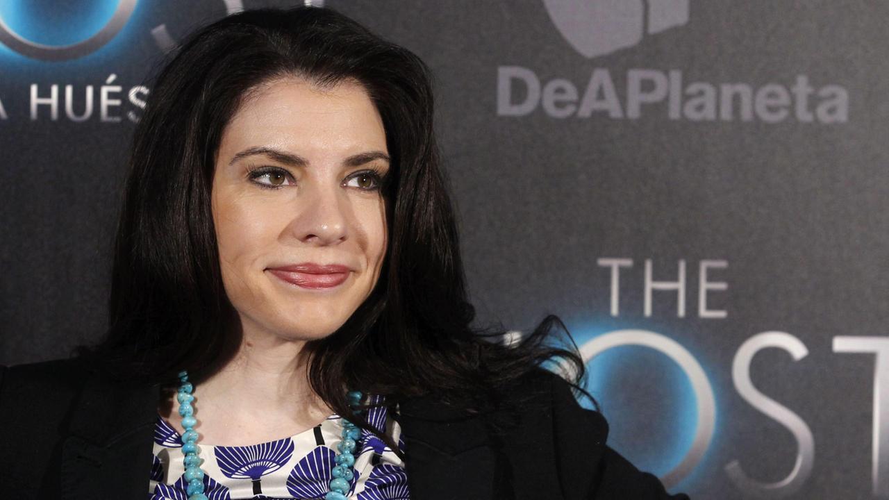 Die Schriftstellerin Stephenie Meyer bei einem Auftritt in Madrid am 4. März 2013 Die Schriftstellerin Stephenie Meyer bei einem Auftritt in Madrid am 4. März 2013
