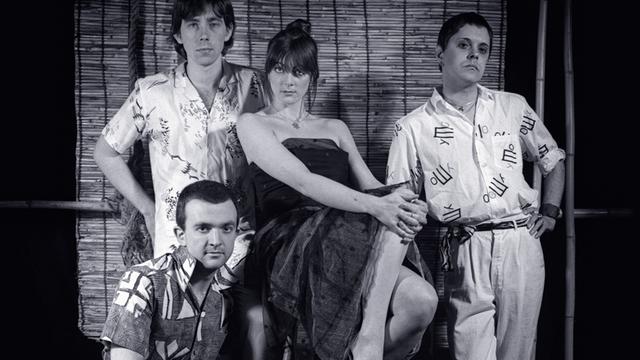 Die Musiker von "TG" 1980, ein Jahr bevor sich die Band auflöste