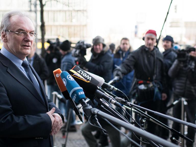 Der Ministerpräsident von Sachsen-Anhalt, Reiner Haseloff