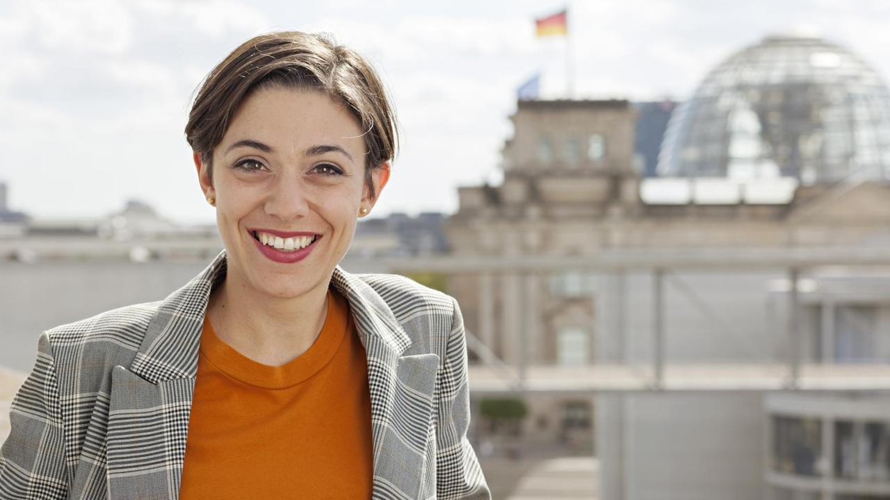 Katharina Hamberger, Korrespondentin im Hauptstadtstudio des Deutschlandradios Katharina Hamberger, Korrespondentin im Hauptstadtstudio des Deutschlandradios