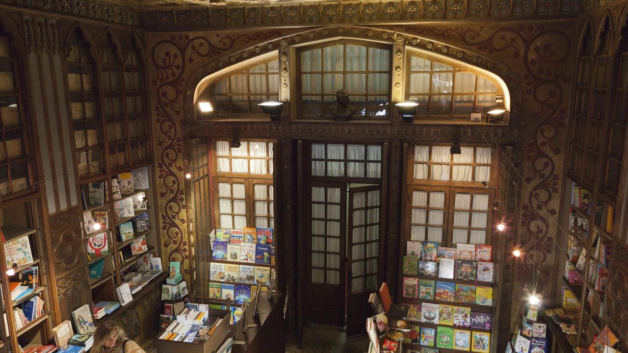 Livraria Lello et Mans in Porto, Buchhandlungen, J.K.Rowling Livraria Lello et Mans in Porto, Buchhandlungen, J.K.Rowling