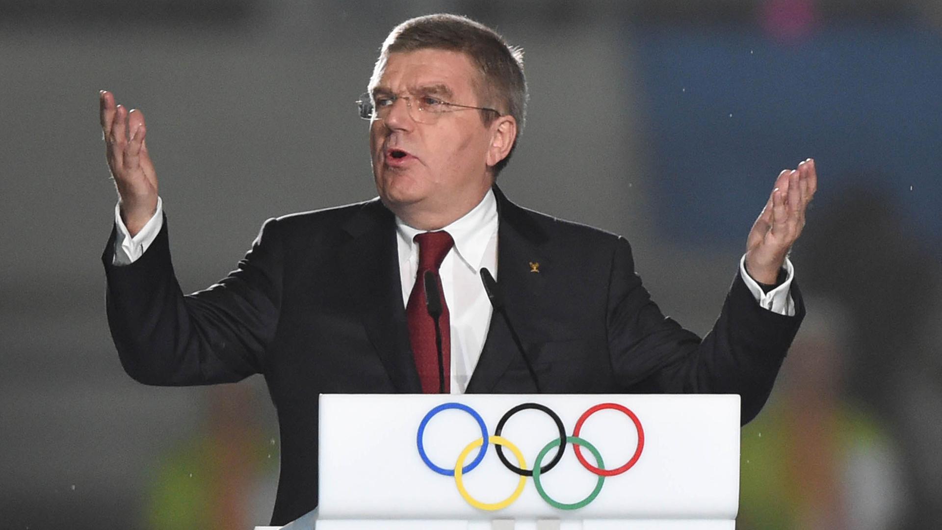 IOC-Präsident Thomas Bach IOC-Präsident Thomas Bach