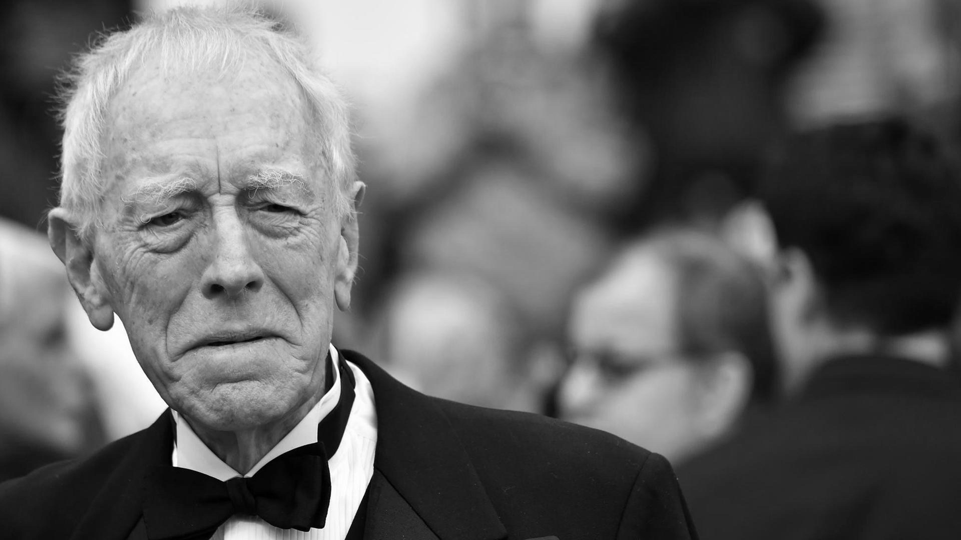 Der Schauspieler Max von Sydow. Der Schauspieler Max von Sydow.