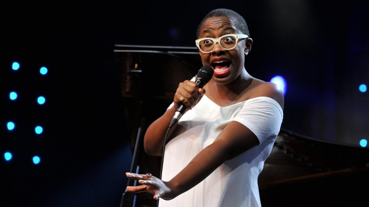 Die Sängerin Cecile McLorin Salvant Die Sängerin Cecile McLorin Salvant