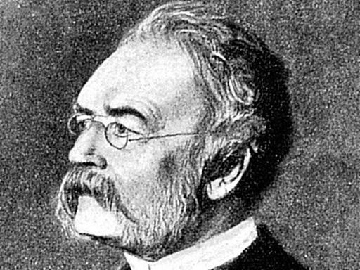 Porträt des deutschen Elektrotechnikers und Unternehmers Ernst Werner von Siemens (1816-1892). | Verwendung weltweit