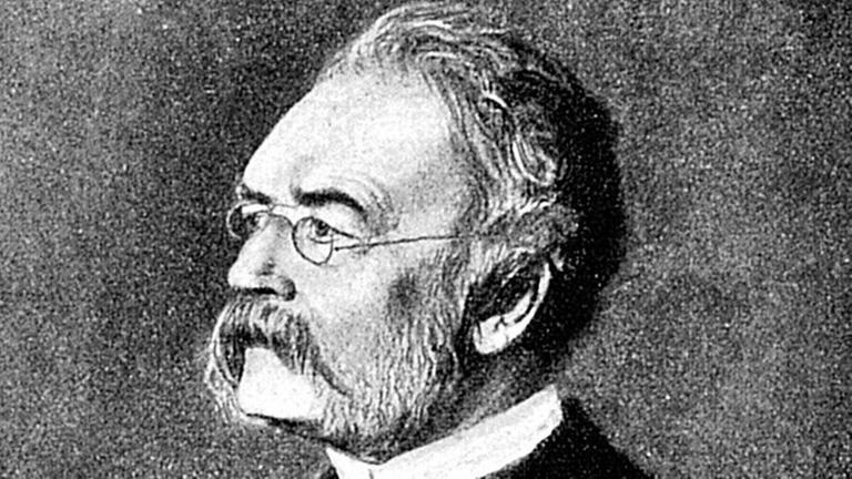 Porträt des deutschen Elektrotechnikers und Unternehmers Ernst Werner von Siemens (1816-1892). | Verwendung weltweit Porträt des deutschen Elektrotechnikers und Unternehmers Ernst Werner von Siemens (1816-1892). | Verwendung weltweit