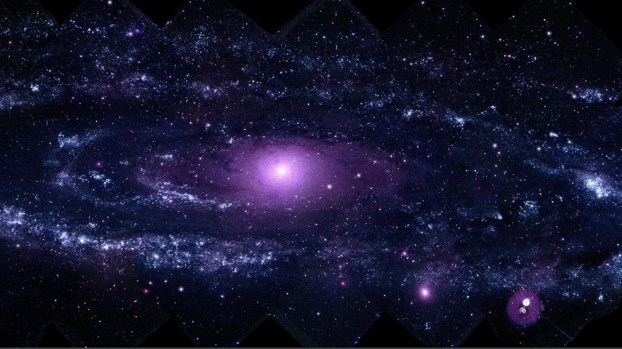 Die Andromedagalaxie, aufgenommen 2010