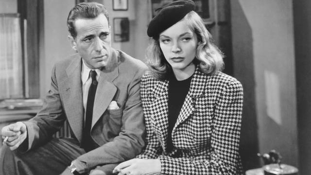 Humphrey Bogart und Lauren Bacall in "Tote schlafen fest" (1946)