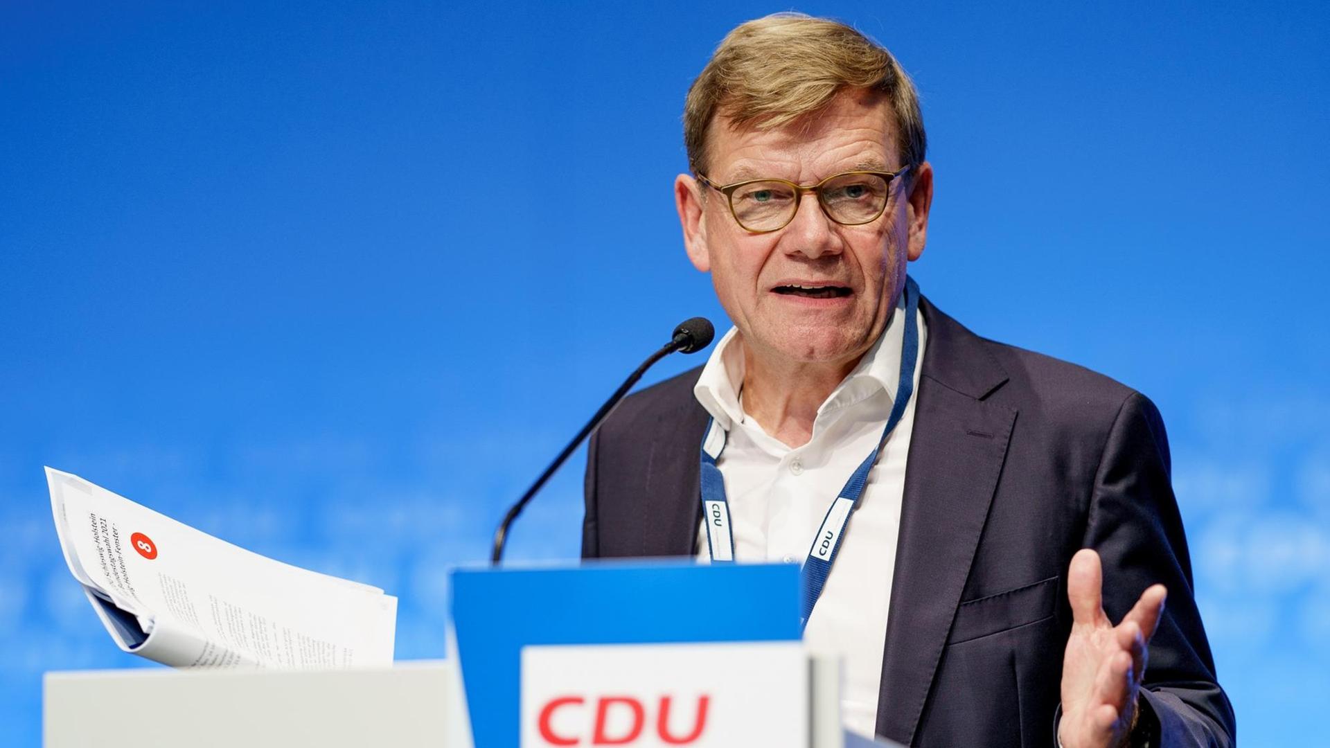 Johann Wadephul (CDU), verteidigungspolitische Sprecher der Union Johann Wadephul (CDU), verteidigungspolitische Sprecher der Union