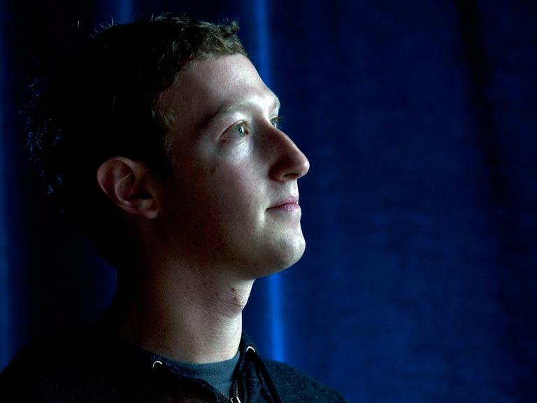 Facebook-Chef Mark Zuckerberg, aufgenommen im Hauptsitz des Unternehmens im kalifornischen Menlo Park im Jahr 2013