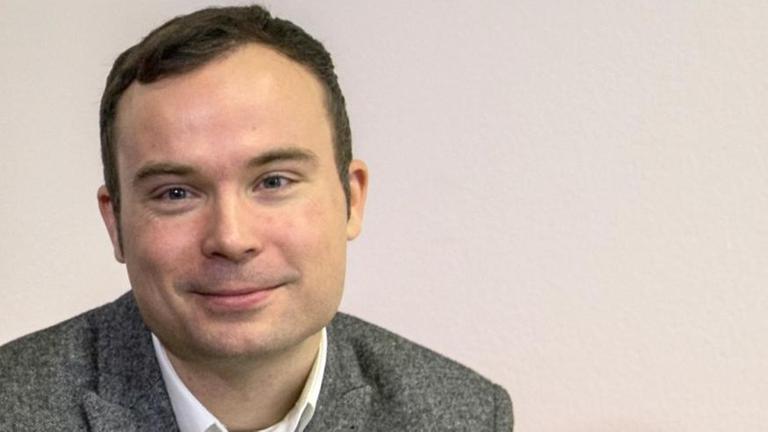 Die Gründer von abgeordnetenwatch.de, Gregor Hackmack (r) und Boris Hekele Die Gründer von abgeordnetenwatch.de, Gregor Hackmack (r) und Boris Hekele