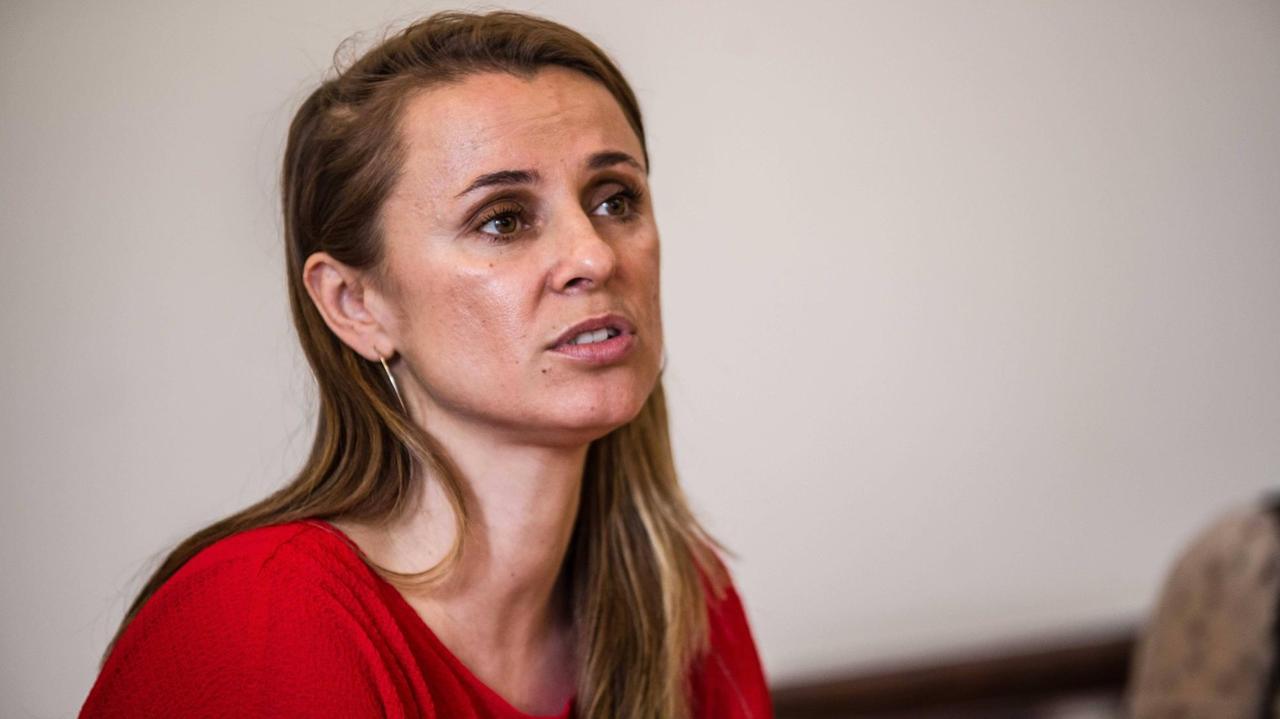 Die Autorin Jagoda Marinic. Die Autorin Jagoda Marinic.
