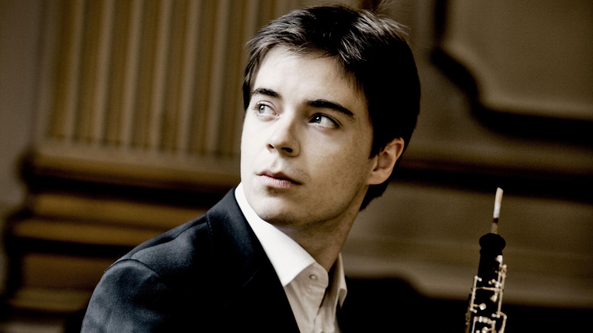 Der spanische Oboist Ramon Ortega Quero Der spanische Oboist Ramon Ortega Quero
