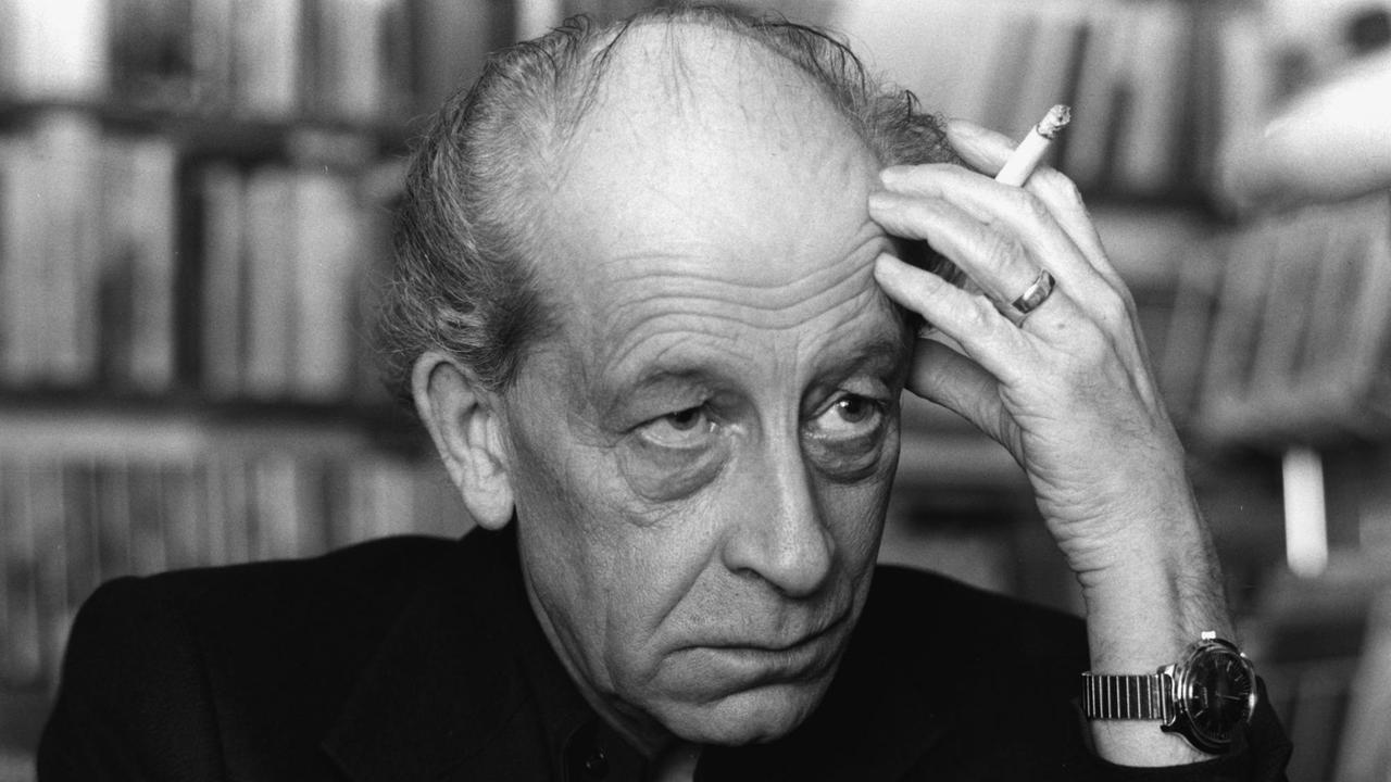 Undatiertes Porträt des Schriftstellers Jean Améry. Undatiertes Porträt des Schriftstellers Jean Améry.