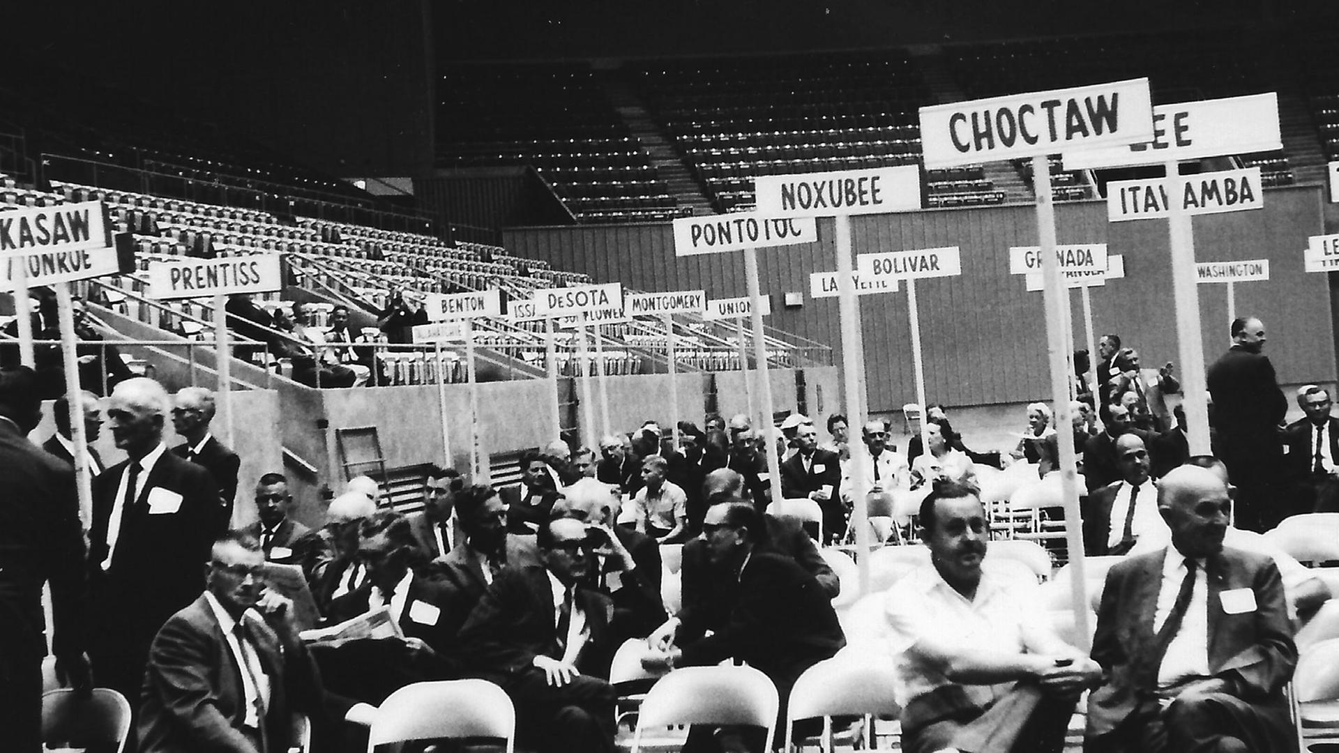 Parteitag der Mississippi Freedom Democratic Party in Jackson Parteitag der Mississippi Freedom Democratic Party in Jackson